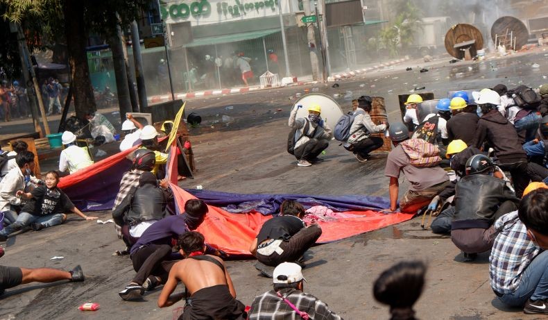 38 Pendemo Myanmar Dibantai Aparat, PBB: Hari Paling Berdarah sejak Kudeta
