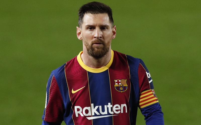 Loncat-Loncat Bak Bocah, Ini Selebrasi Lucu Messi saat Rayakan Gol Pique