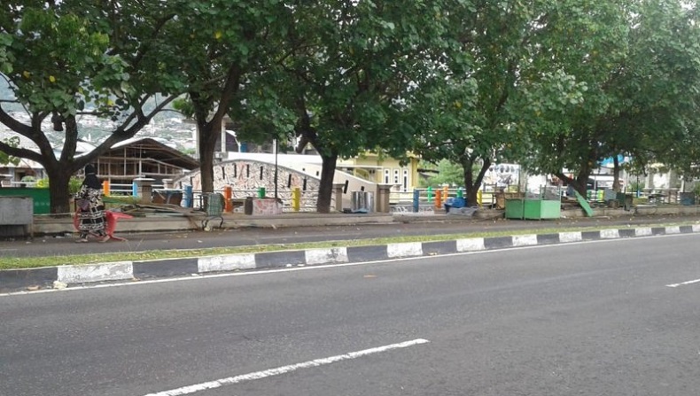 Penataan Kawasan, 31 Lapak Pedagang di Kampung Makassar Tapak II Ternate Direlokasi