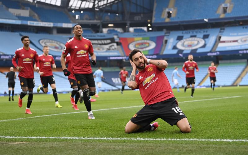 Tren Kemenangan Manchester City Rusak di Tangan MU