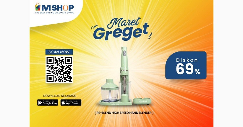 Bun, Kenalkan Ini  “Re-Blender” Si Hand Blender Anti Ribet untuk MPASI, Cek Aplikasi eMShop!
