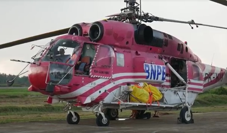 Helikopter BNPB Akan Bantu Padamkan Karhutla di Kalbar