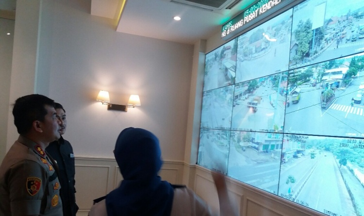 Penerapan ETLE, Polres Salatiga Uji Coba di Simpang Empat Pasar Sapi