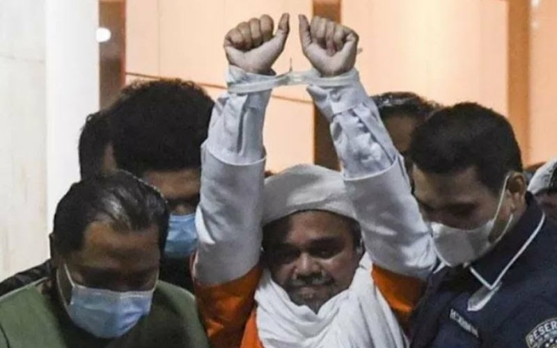 Sidang Perdana Habib Rizieq Dijaga Ketat meski Digelar Virtual