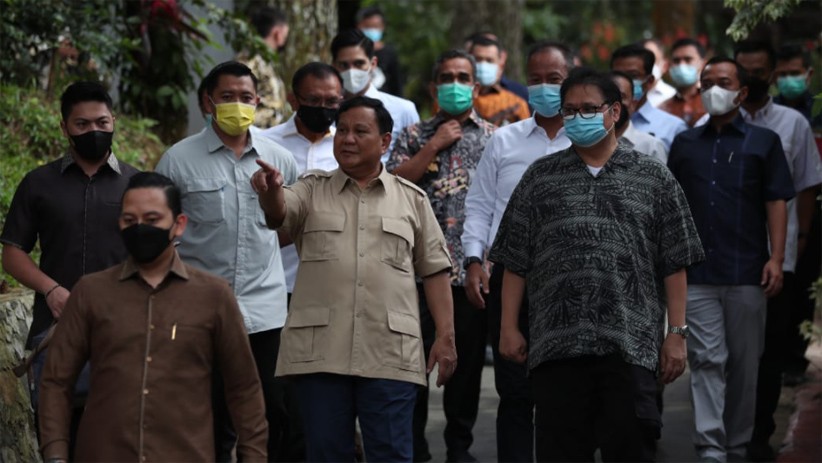 Pertemuan Airlangga-Prabowo Dianggap Bahas Kemungkinan Koalisi, Ini Kata Golkar