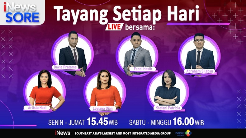 Jokowi Tiga Periode, Siapa Setuju? Simak Selengkapnya di iNews Sore Senin Pukul 16.00 WIB