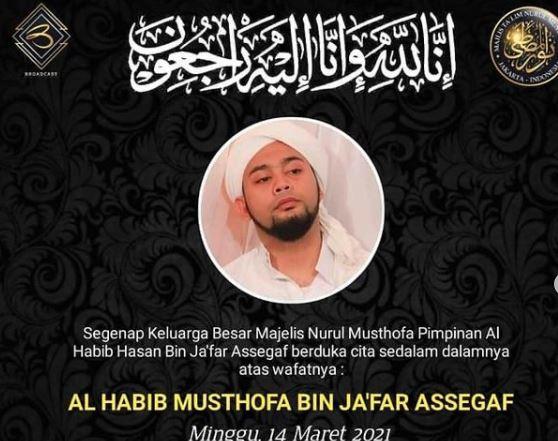 Habib Musthofa Bin Jafar Assegaf Wafat 
