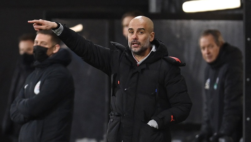 Man City Bantai Fulham, Guardiola: Kami Manfaatkan Momentum