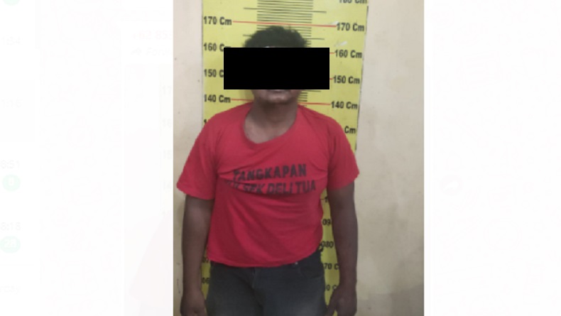 Tertangkap, Pencuri HP di Medan Tuntungan Babak Belur Dihajar Massa