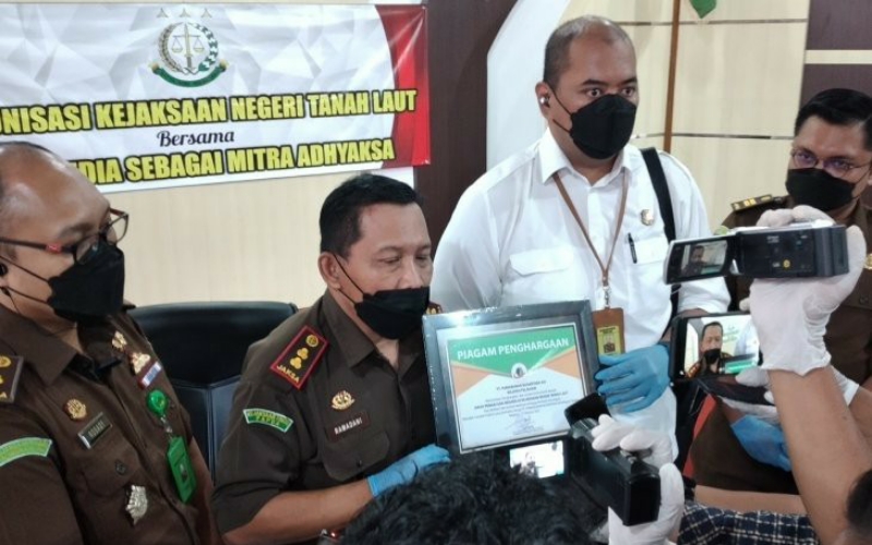 Menang Gugatan Tanah 500 Hektare, Kejari Tanah Laut Selamatkan Uang Negara Rp30 Miliar