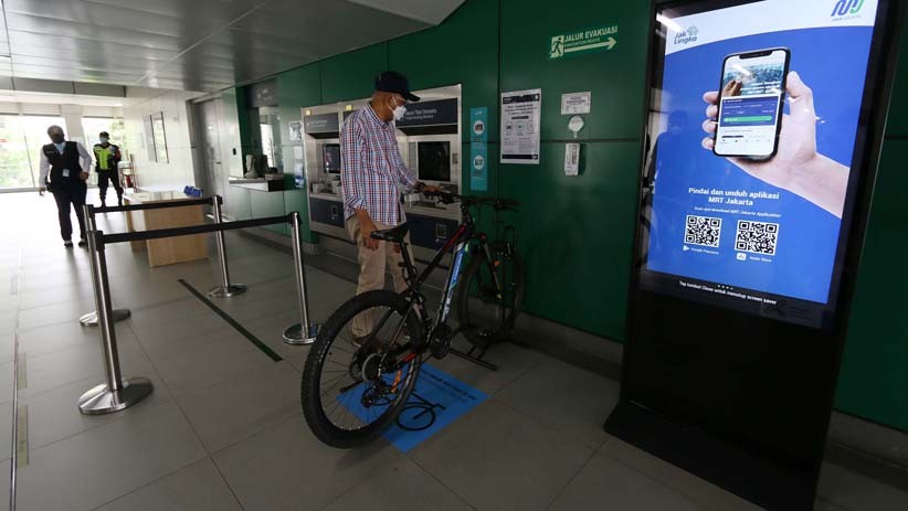 MRT Jakarta Bakal Sediakan Eskalator Hingga Lift untuk Sepeda Non-Lipat meningk