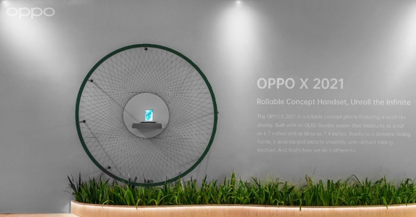 Begini Penampakan Smartphone Layar Gulung Oppo X 2021