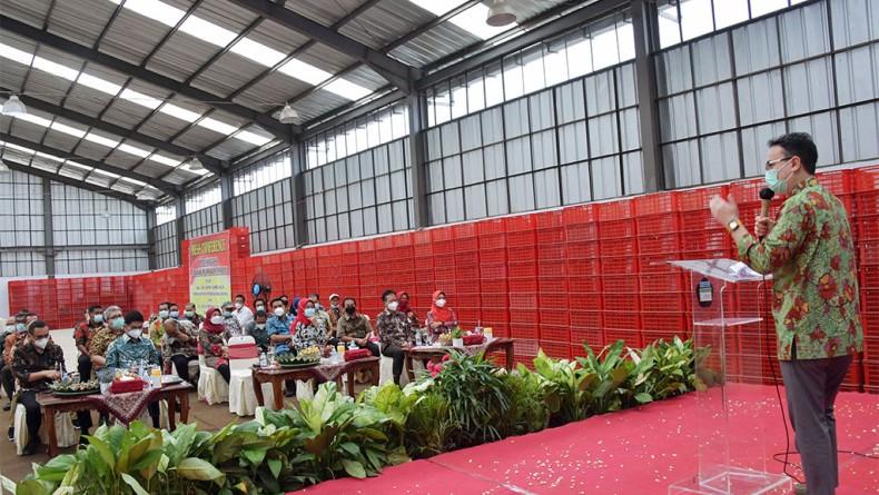 Bareng Ganjar, Wamendag Pacu Gudang Komoditas Pangan di Jateng 