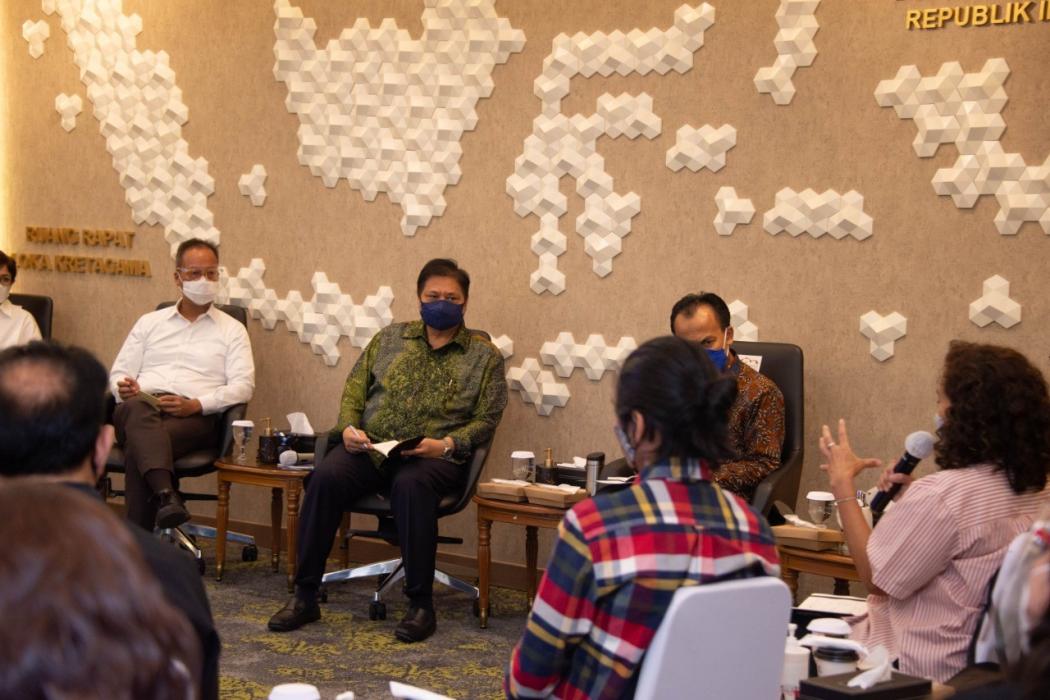 Menko Airlangga: Pemerintah Dukung Industri Perfilman & Kampanye Menonton di Bioskop dengan Aman