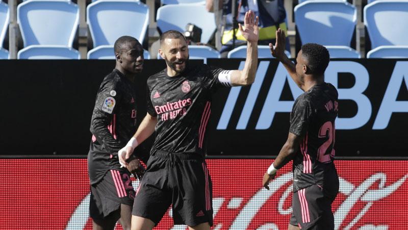 Celta Vigo Vs Real Madrid : 2 Gol 1 Assist Benzema Bawa Los Blancos Gusur Barcelona