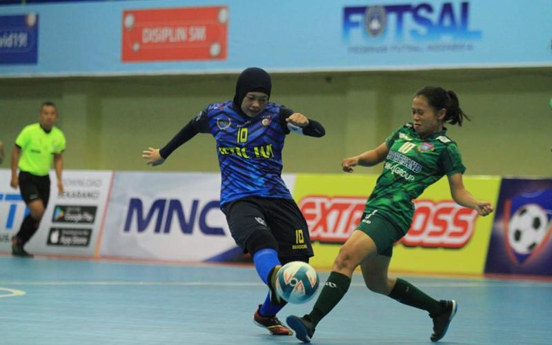 Hattrick Fitri Rosdiana Bawa Pusaka Angels Taklukkan Netic IAIS