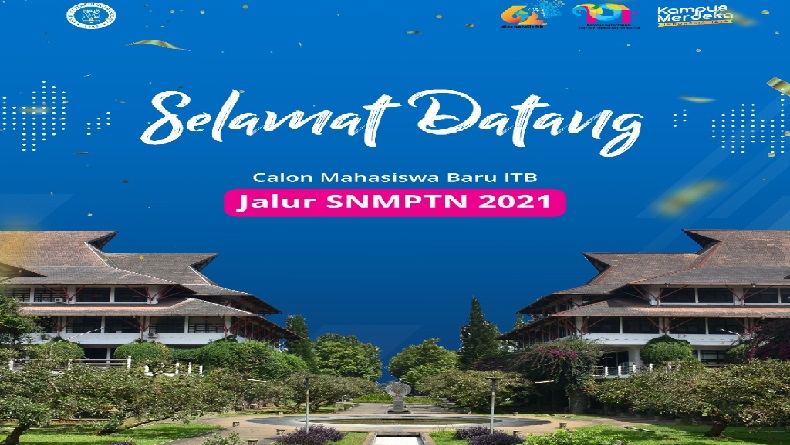 ITB Terima 1.581 Mahasiswa Baru dari Jalur SBMPTN 2021