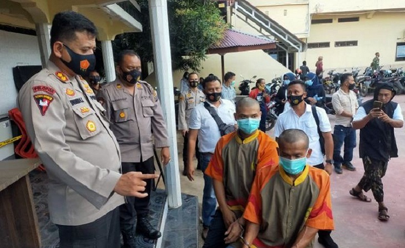 2 Pelaku Pelemparan Batu ke Truk yang Viral Dibotaki dan Terancam 5 Tahun Penjara