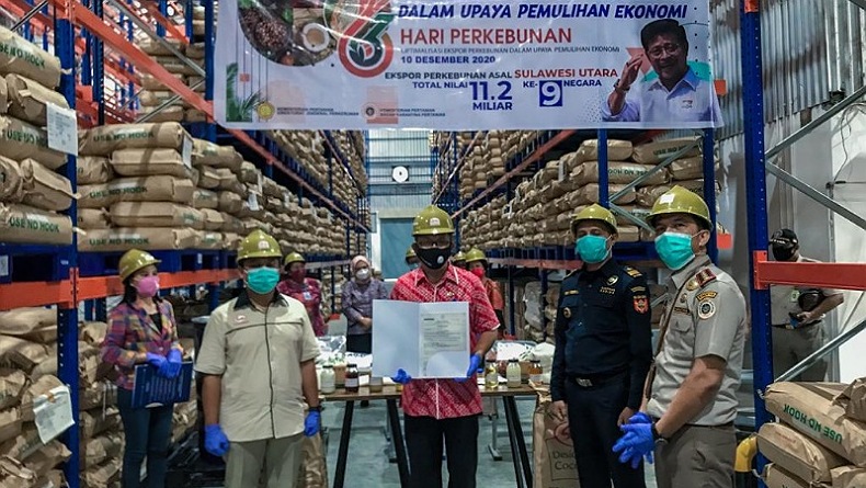 Sulut Ekspor 52 Ton Tepung Kelapa ke Irak