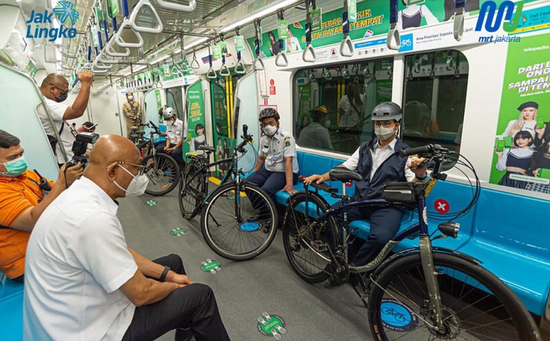 Ingat, Ini Aturan Bawa Sepeda Nonlipat Naik MRT