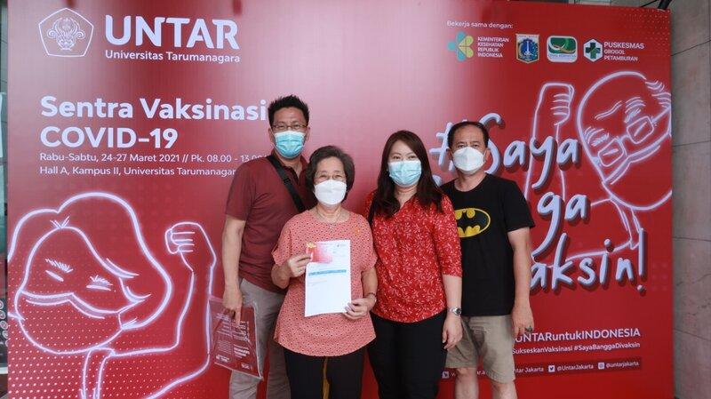 Universitas Tarumanagara Menjadi Salah Satu Sentra Vaksinasi Covid-19 di Jakarta