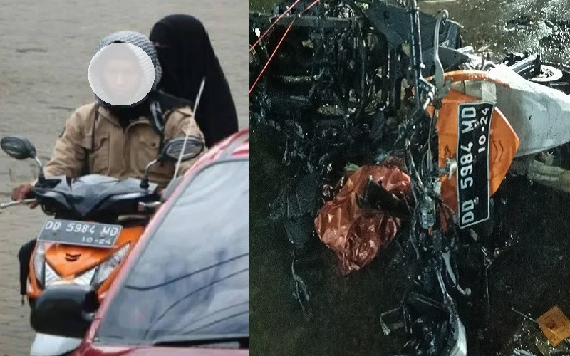 Pelaku Bom Bunuh Diri di Makassar Pasutri Baru Nikah 6 Bulan, Ini Identitasnya