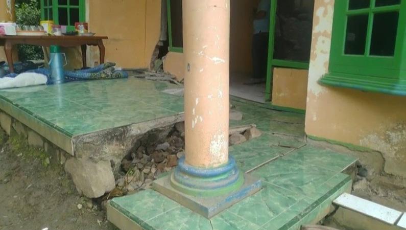 Longsor Terjang Desa Majakerta Pemalang, Puluhan Rumah Rusak