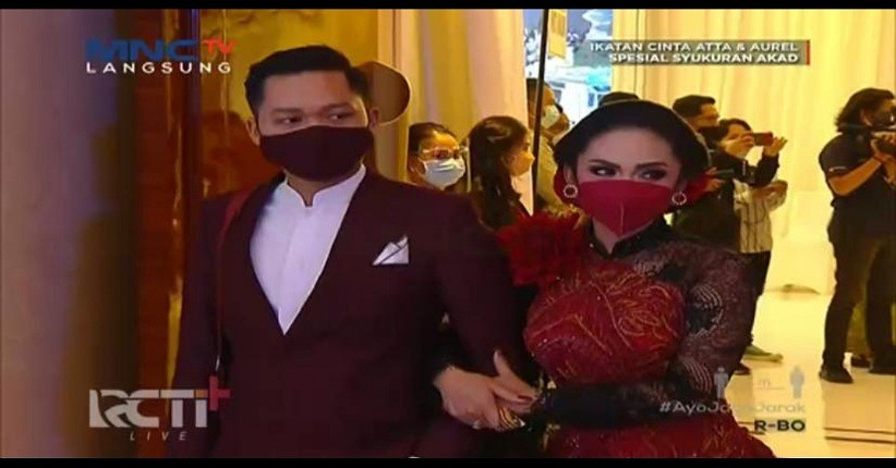 Doa Krisdayanti di Pernikahan Aurel dan Atta: Semoga Selalu Bersama