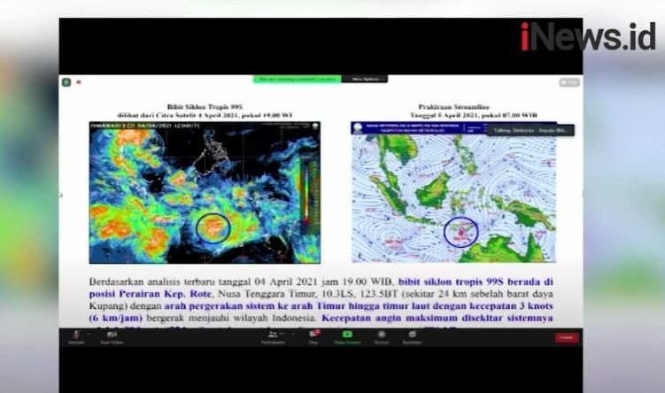 Siklon Tropis Seroja, BMKG Minta Warga NTT Waspadai Potensi Gelombang Tinggi 4 Meter