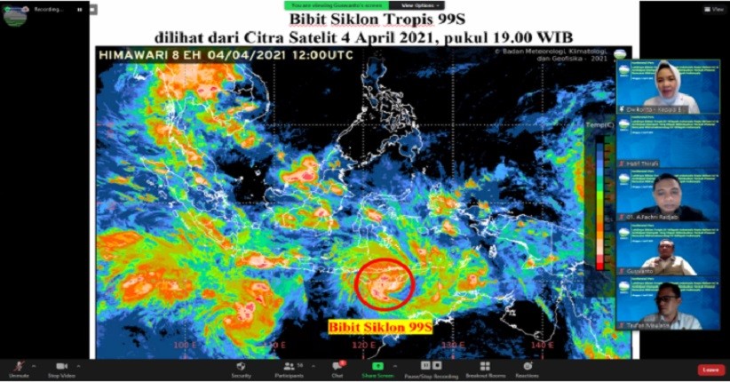 Ketahui Dampak Bibit Siklon Tropis 99s untuk Cuaca di Indonesia