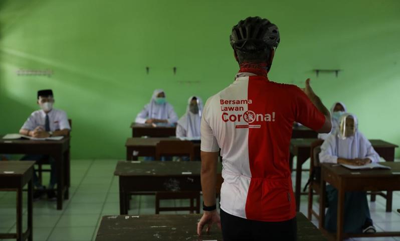 Ganjar Kembali Sidak Uji Coba PTM, Temukan Ada Siswa Tak Hafal Prokes