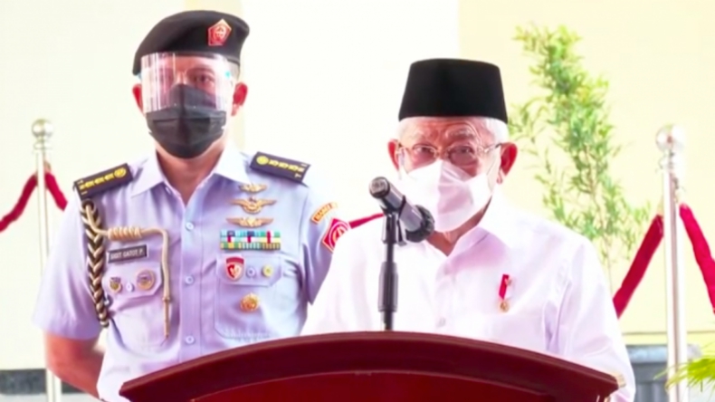 Wapres Ma'ruf Amin Resmikan Pasar Rakyat Pariaman