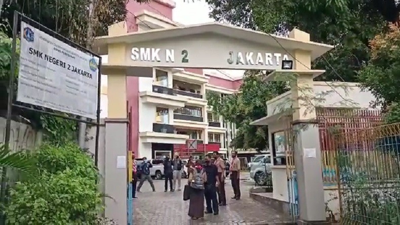 Uji Coba Belajar Tatap Muka di Sekolah, Siswa SMKN 2 Jakarta Ikuti Alur Protokol Kesehatan
