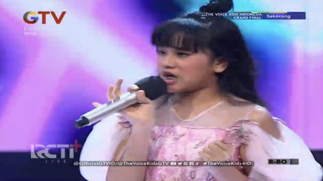 Nikita Mawarni Juara The Voice Kids Indonesia Season 4    