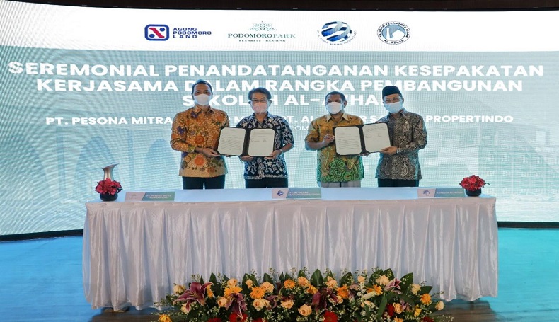 Kembangkan Pendidikan di Bandung, Podomoro Park Gandeng Sekolah Al Azhar