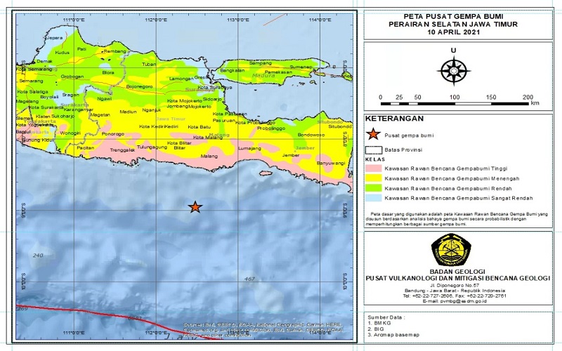 Gempa di Malang Terasa Sampai Blora, Ada Warga Tubuhnya Ikut Bergetar 