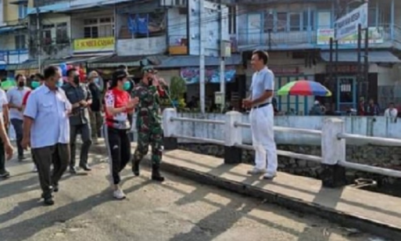 Normalisasi Sungai di Singkawang, Kawasan Jembatan Pasar Ikan Akan Ditata