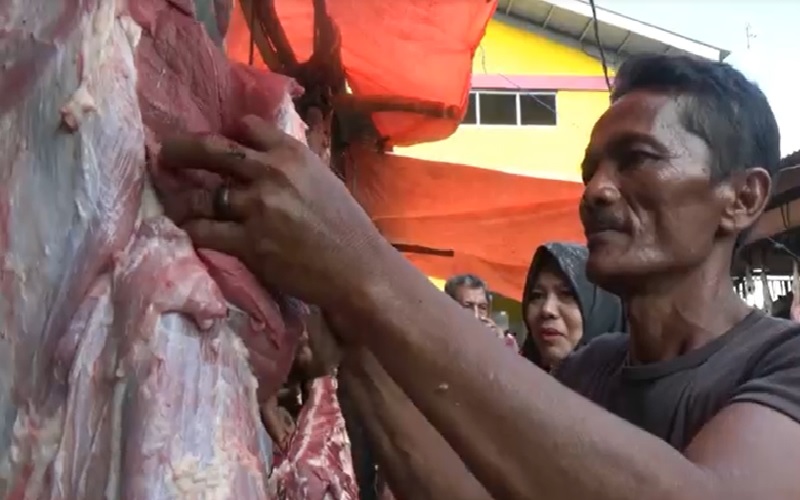 Jelang Ramadan, Harga Daging Sapi di Aceh Selatan Tembus Rp200.000 per Kg 