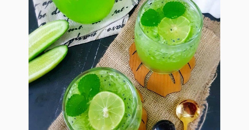 Ide Bikin Minuman Buka Puasa, Bahannya Hanya Jelly dan Timun