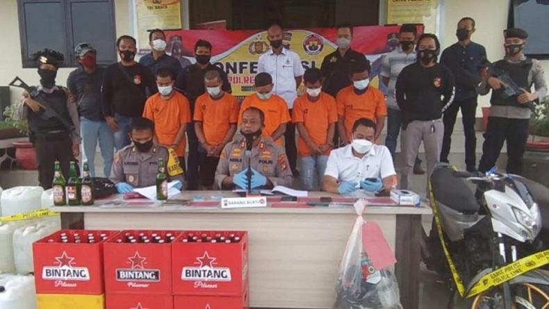 Jual Miras, 9 Mama Muda Terjaring Operasi Pekat Menumbing di Bangka Selatan 
