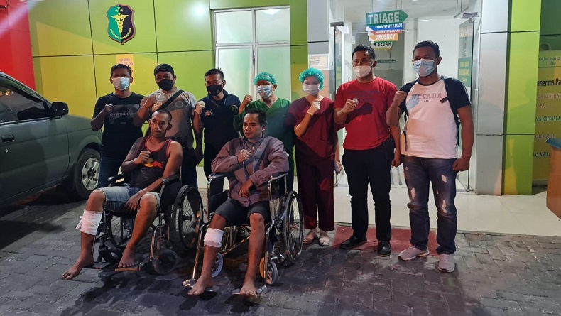 Polisi Tembak 2 Spesialis Curanmor di Kota Medan