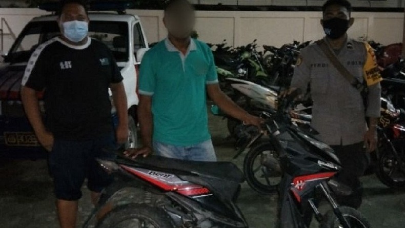 Beli Motor Curian Rp2,5 Juta di Medsos, Mahasiswa di Jayapura Ditangkap Polisi
