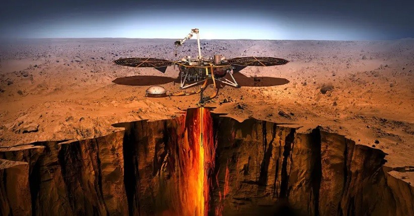 Lander InSight NASA Deteksi 500 Gempa Mars