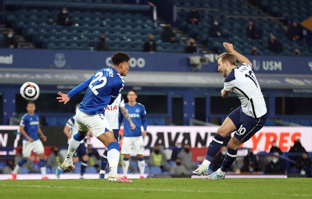 Tottenham Hotspur Ditahan Imbang 2-2 oleh Tuan Rumah Everton