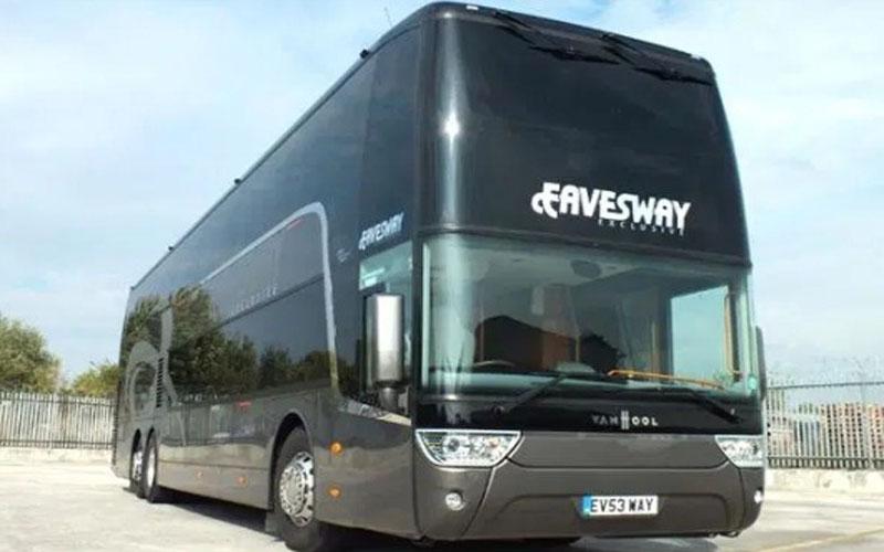Intip Bus Rp8 Miliar MU, Ada Mesin Kopi dan Kamar Mandi Selevel Pesawat