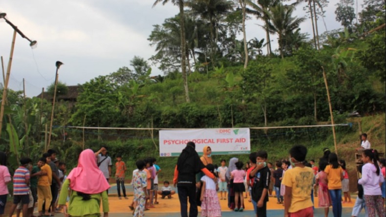 Psychological First Aid Sembuhkan Trauma Ratusan Anak Korban Gempa Malang