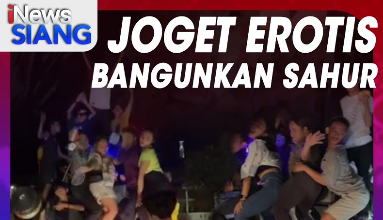Viral Aksi Joget Erotis Bangunkan Sahur. Saksikan Selengkapnya di iNews Siang Minggu Pukul 11.00 WIB