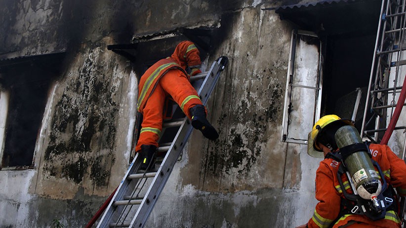 Kebakaran di Padang, 5 Petak Rumah dan Toko Kelontong Ludes Terbakar