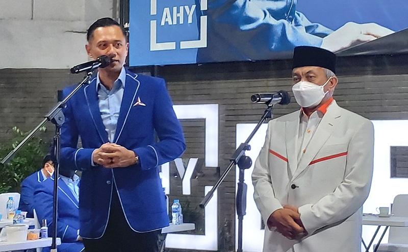 AHY Singgung Kondisi Demokrasi Indonesia saat Bertemu Presiden PKS