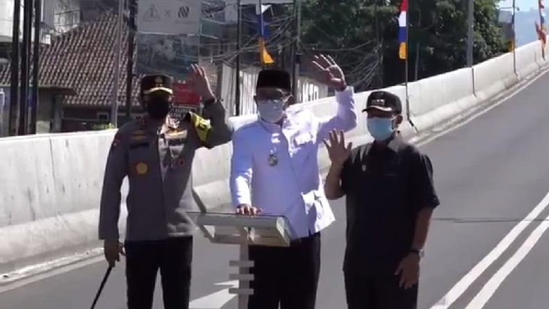Ridwan Kamil Resmikan Flyover Jalan Laswi dan Jakarta, Dulu Dibully, Kini Diapresiasi
